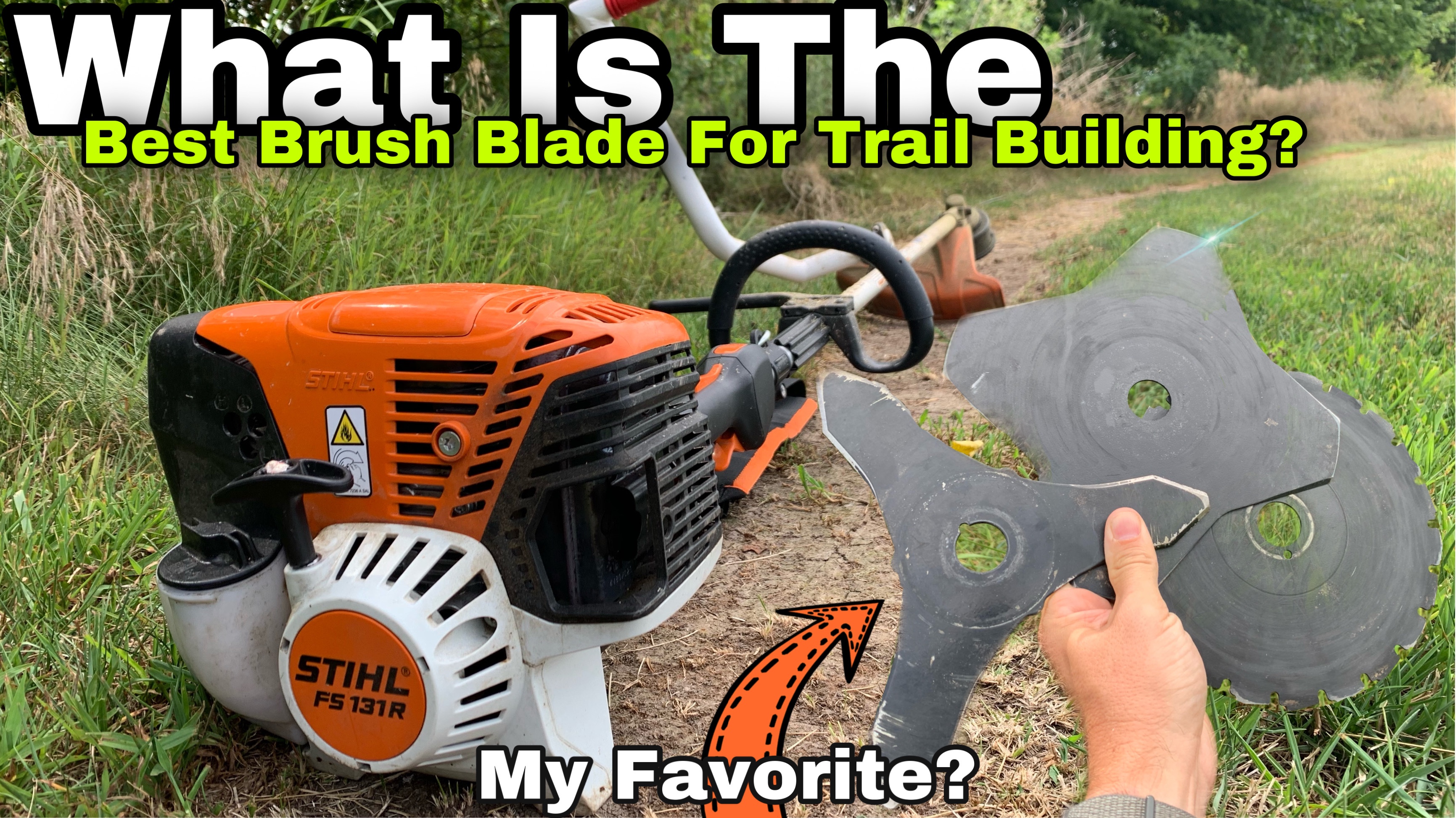 What is the best brush blade for your weed trimmer?